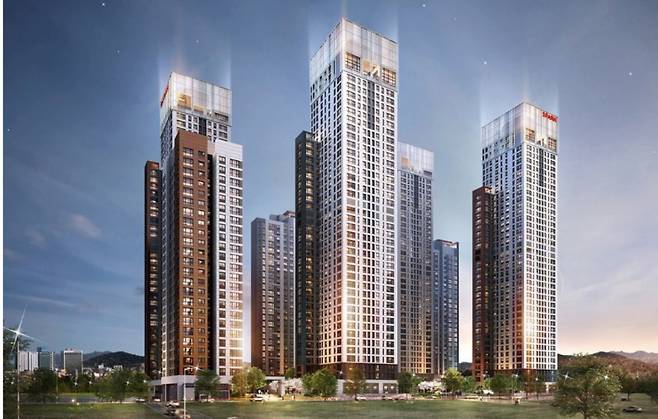 광주 서구 화정동 현대아이파크  조감도/사진=머니S DB.