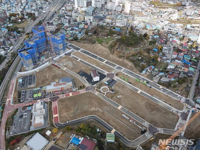 공흥·양근지구 도시개발사업 부지 사진. (사진=양평군 제공)