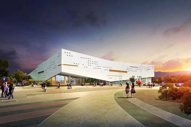 국립새만금간척박물관 조감도 (사진=새만금개발청 제공) *재판매 및 DB 금지