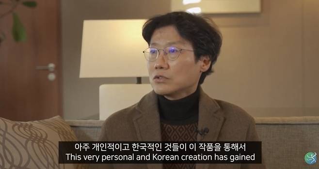 [서울=뉴시스] 넷플릭스 시리즈 '오징어게임' 황동혁 감독. 2022.01.12. (사진= 한국이미지커뮤니케이션연구원 제공) photo@newsis.com*재판매 및 DB 금지 *재판매 및 DB 금지