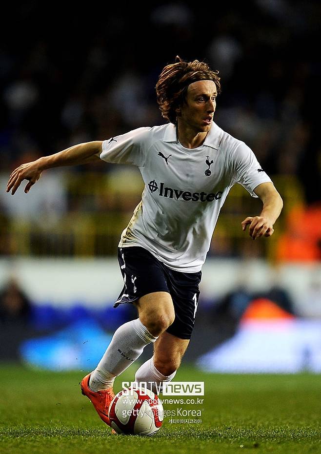 ▲ 모드리치의 토트넘 시절.