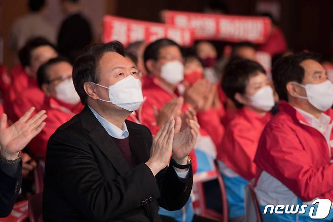 윤석열 국민의힘 대선 후보 © News1 국회사진취재단