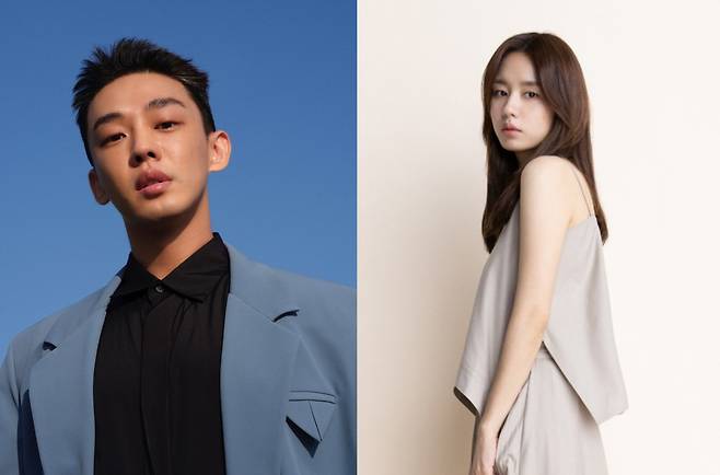 Yoo Ah-in (left) and Ahn Eun-jin (United Artist Agency)