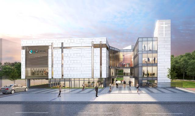 하남동현교회. 지우종합건설 제공