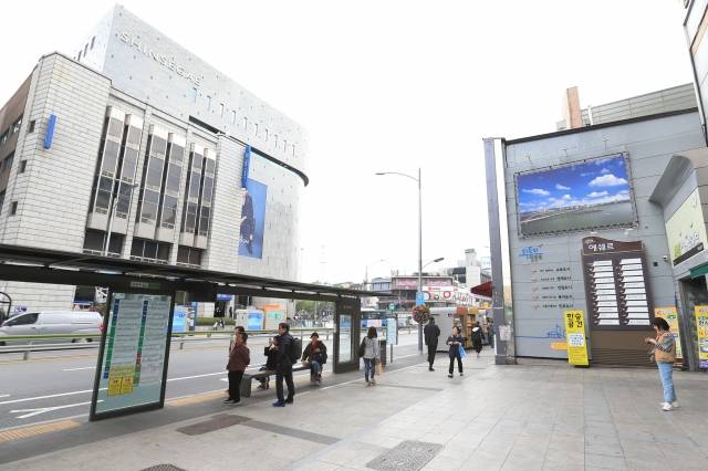 영중로 정비 후 모습