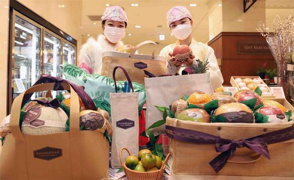 신세계백화점이 선보인 친환경 패키지. [사진 제공 = 신세계백화점]
