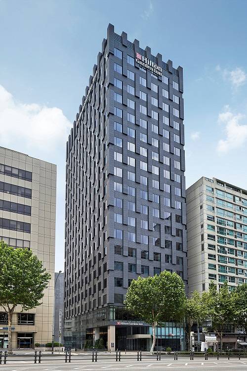 힐튼 가든 인 서울 강남 외경. <제공 = 힐튼 가든 인>