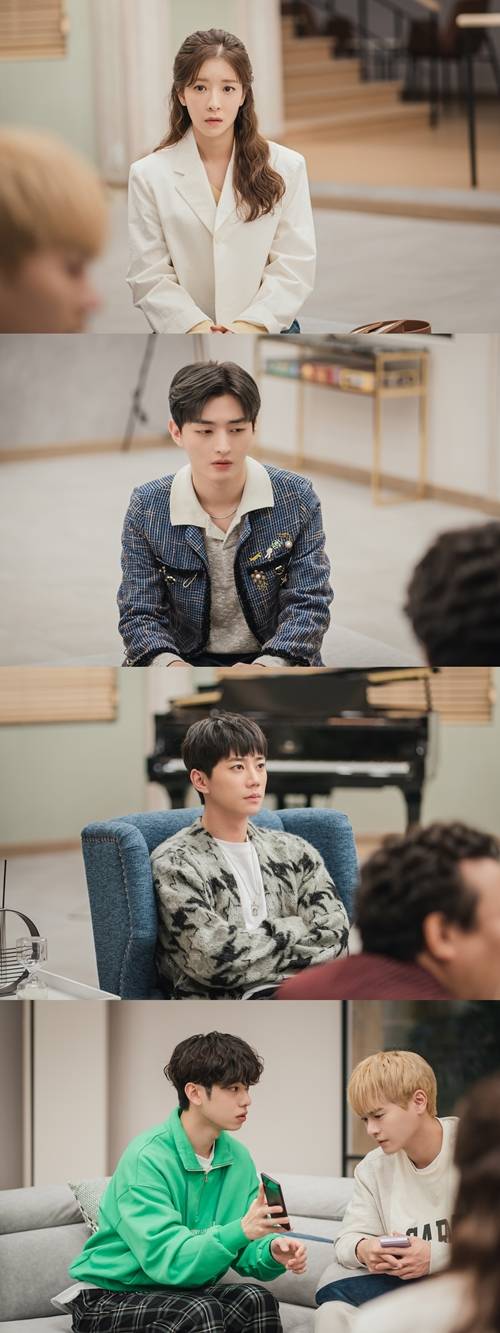 ‘너의 밤’ 정인선과 루나(LUNA) 멤버들이 위기를 맞았다.   사진=빅오션이엔엠, 슈퍼문 픽쳐스