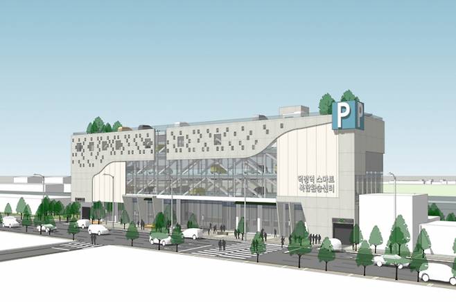 덕정역 환승센터 조감도. / 사진제공=양주시