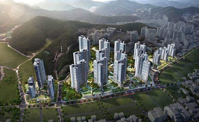 안양 냉천지구 조감도. / 사진제공=GH