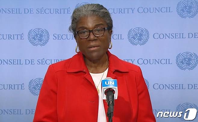 린다 토머스-그린필드 주유엔 미국대사. © 뉴스1