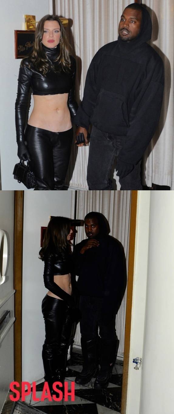 줄리아 폭스(왼쪽), 칸예이 웨스트 Splash News © 뉴스1