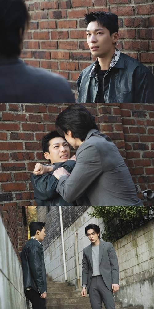 ‘배드 앤 크레이지’ 위하준 이동욱 사진=tvN ‘배드 앤 크레이지’ 캡쳐