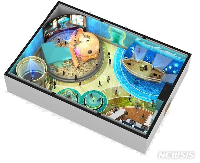 [강진=뉴시스] 배상현기자= 강진 고려청자박물관이 올해 5월 준공을 목표로 스마트박물관 조성에 박차를 가하고 있다. 2022.01.14 (사진-강진군 제공) praxis@newsis.com