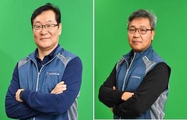 양선재(왼쪽) 본부장, 유선명 사무처장 (사진=전국공무원노동조합 강원본부 제공) *재판매 및 DB 금지