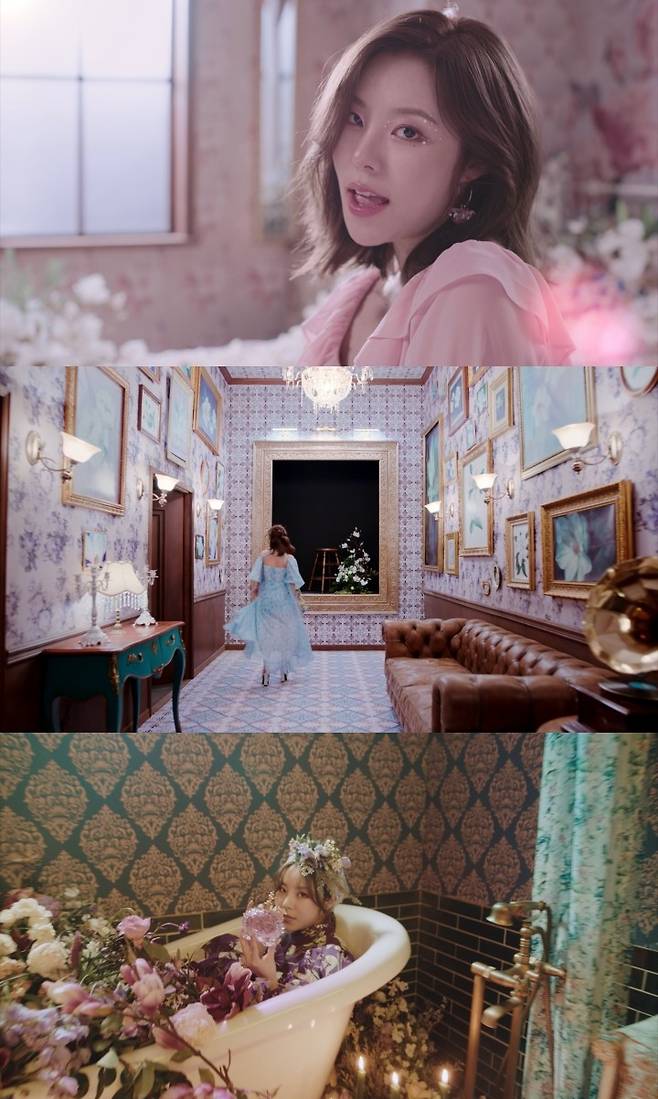 Singer Wheein has given off a lovely charm in the new album music video teaser.The Love Live!, a subsidiary company, released the second teaser of Wheeins second mini album WHEE music video Objection on the official SNS and YouTube channel at 6 pm on the 14th.The first music video teaser was a mysterious feeling in a dark and dreamy atmosphere, and the second music video teaser attracted attention because it contained the fresh and lovely charm of Wheein.Wheein, who perfectly digested various colors of costumes such as pink, mint, and purple, focused his attention on the charming visual that shows brightness.Especially, the addictive melody that was released in the teaser and the fascinating tone of Wheein captivated the ears and got the hot response of many global fans who have been waiting for Wheeins new music.Objective is a song that stands out with the beat of up tempo and heavy bass.It is characterized by lyrics that go to and from the border that seems to reach somewhere subtle, and Ravi, the head of Love Live!, participates in writing and composing for Wheein.Wheein, who has raised the comeback fever to its peak through various teeing contents such as highlight medley and story film released earlier, is looking forward to capturing listeners with new music and appearance through his new music with plenty of music color.Telling Queen Wheeins second mini album Whee will be released on various music sites at 6 pm on the 16th.