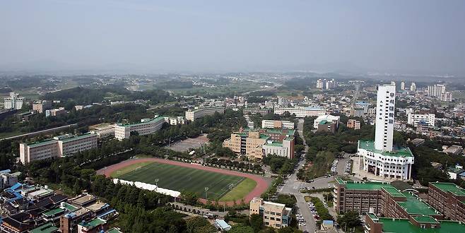 우석대학교 캠퍼스 전경  [우석대 제공]