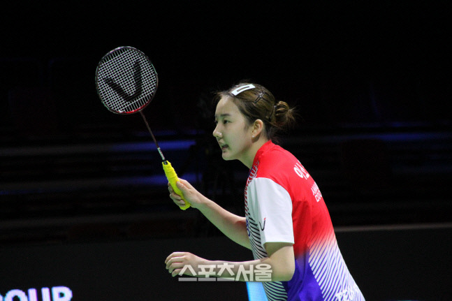 Samsung Life Insurance's Lee So-yul.  Provided by | Korea Industrial Badminton Federation