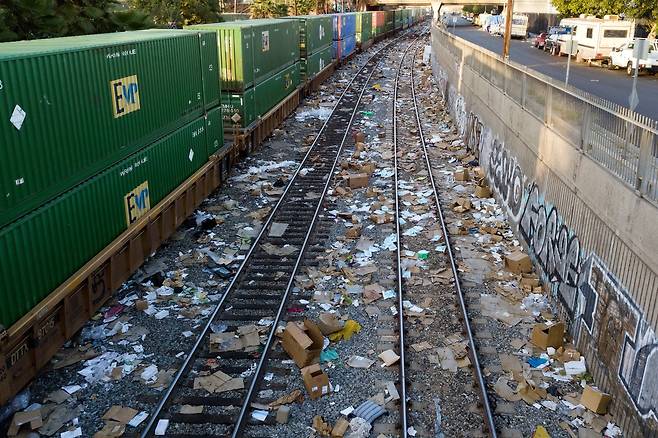 절도사건이 벌어진 곳은 경찰의 감시망이 허술한 지역이다. AFP=연합뉴스