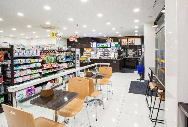 미니스톱 매장 내부 전경.ⓒ미니스톱