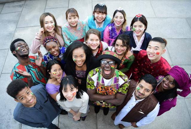 선문대에는 76개국 1,660명의 외국인 유학생이 있다. 선문대 제공