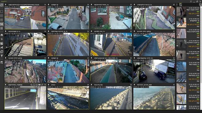 해운대구 CCTV 통합관제시스템 (사진=해운대구청 제공) *재판매 및 DB 금지
