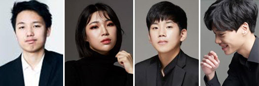 왼쪽부터 김정환, 김지영, 박영호, 박진형연합뉴스
