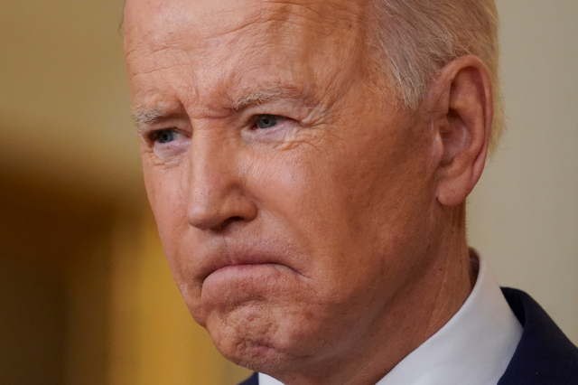 조 바이든 대통령이 19일(현지시간) 백악관에서 기자회견을 하고 있다./로이터 연합뉴스