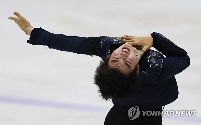 차준환, '베이징 2022' 기대감 높이는 연기 [연합뉴스 자료사진]