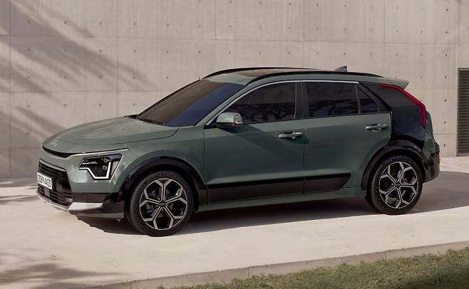 기아 신형 니로 시티스케이프 그린 컬러