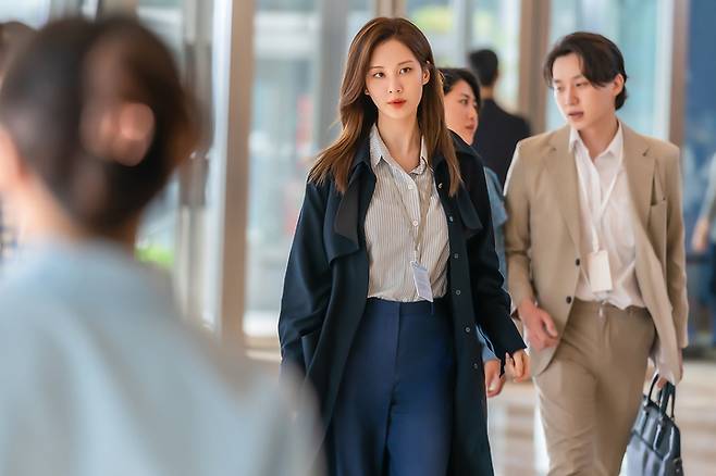 [서울=뉴시스] 영화 '모럴센스' 속 서현. 2022.01.24.(사진=넷플릭스 제공) newsis.com*재판매 및 DB 금지 *재판매 및 DB 금지