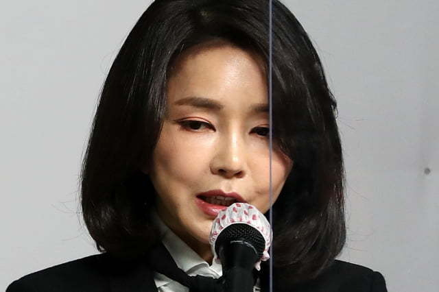 윤석열 국민의힘 대선 후보의 아내 김건희 씨. / 사진=연합뉴스