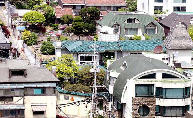 서울 강남구 논현동 단독주택 밀집지 모습. 본 기사와 관련 없음 [매경DB]