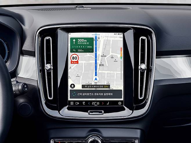 볼보 티맵 인포테인먼트 [사진출처=볼보]