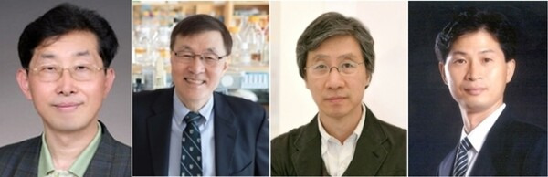 왼쪽부터 심경호·김광수 교수, 구본창 사진작가, 이경무 교수. 3·1문화재단 제공