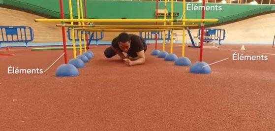 프랑스 경찰 체력시험은 군대 유격훈련과 비슷한 코스를 빨리 주파해야 한다. 코스가 까다롭고 남녀 다른 기준이 적용된다. 프랑스 국가경찰