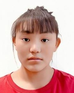 티베트 출신 스노보드 선수 융칭라무.  [베이징올림픽 인터넷 홈페이지 사진. 재판매 및 DB 금지]