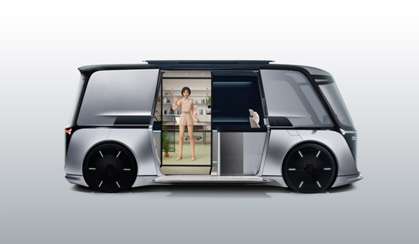 LG Electronics Omnipod, a self-driving autonomous home on wheels. [Source: LG Electronics Inc.]