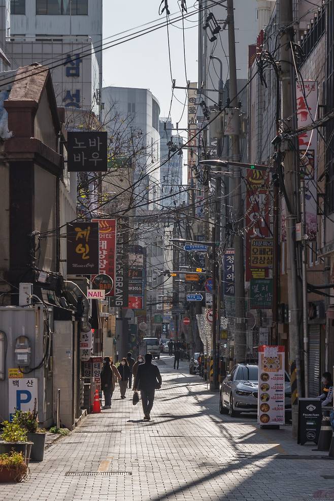 부산 중앙동 풍경. 노시현 제공