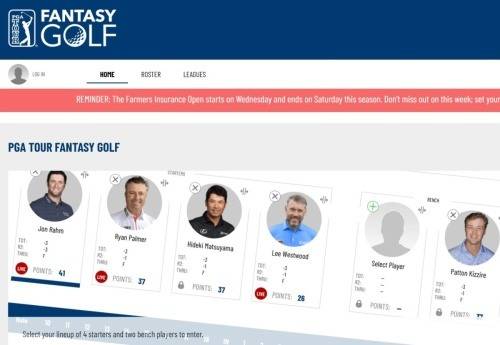 PGA투어의 판타지 골프 베팅은 투어 사이트에서 이미 잘 안착했다.