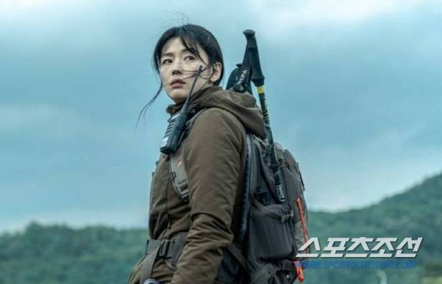 드라마 '지리산'의 전지현. 사진제공=tvN