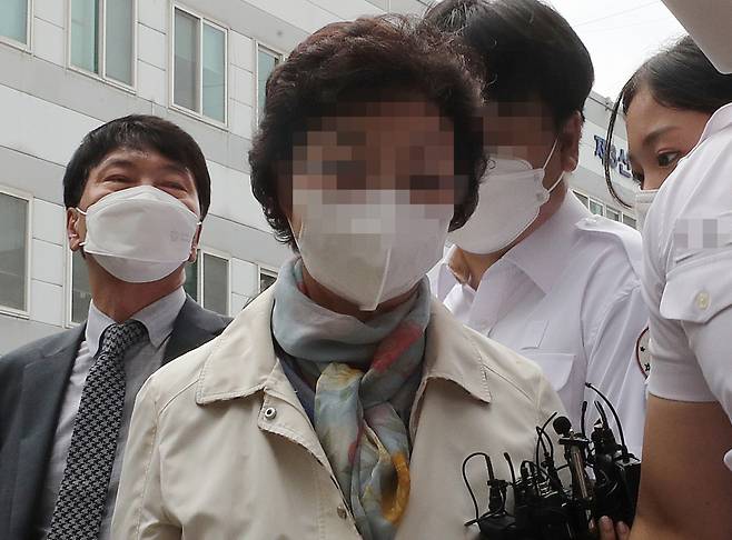 윤석열 국민의힘 대선후보 장모 최은순씨 ⓒ시사저널 임준선