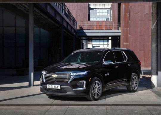 쉐보레 트래버스 하이컨트리 트림. 한국GM 제공