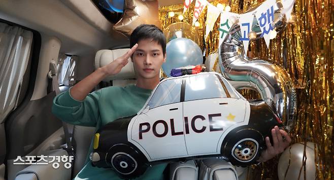 tvN 드라마 ‘배드앤크레이지’에서 경찰 오경태 역을 연기한 배우 차학연. 사진 51k