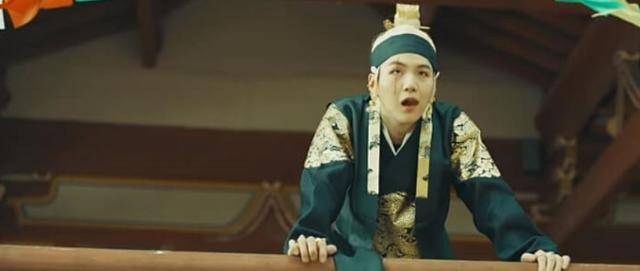 그룹 방탄소년단 멤버 슈가의 노래 '대취타' 한 장면. 뮤직비디오 캡처