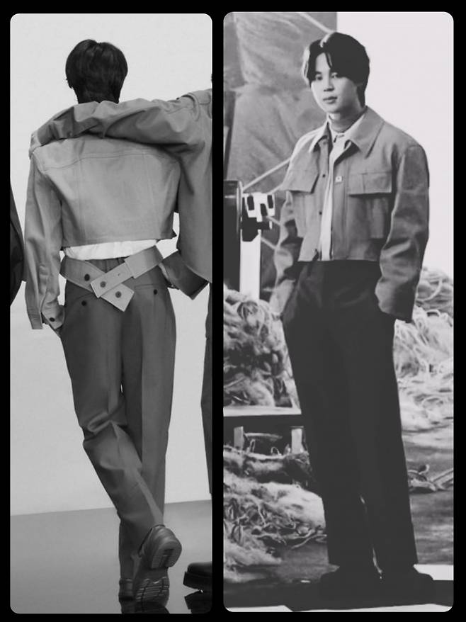 앞태도 뒤태도 최고♥ 방탄소년단 지민, 머리부터 발끝까지 '완벽 핫바디'..삼성 갤럭시 화보 공개