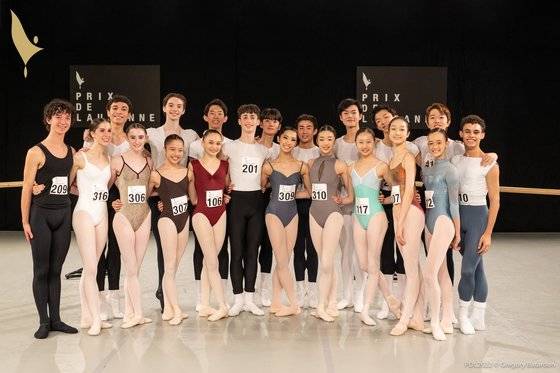 올해 프리 드 로잔 파이널리스트들. 20명 중 6명이 한국인이었다. [Prix de Lausanne, ©Gregory Batardon]