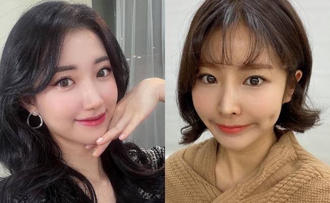 왼쪽부터 배수진, 김은영