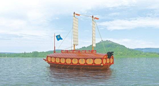 ‘임진강 거북선’ 복원 이미지. 파주시