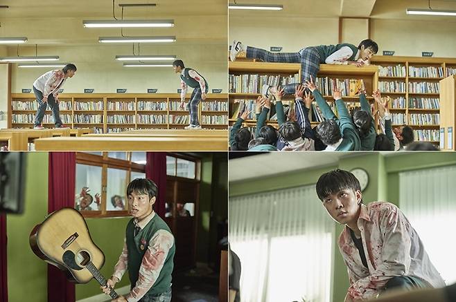 넷플릭스 오리지널 시리즈 '지금 우리 학교는' 스틸컷. 넷플릭스 제공